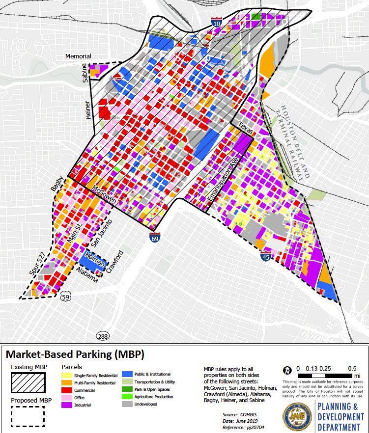 Houston extends minimum parking exemptions into East End, Midtown